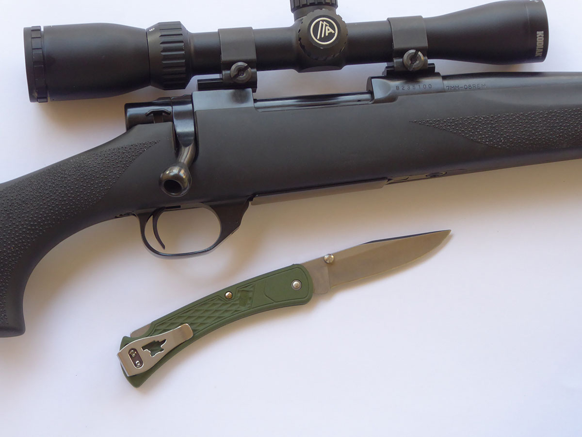 Buck 110 slim and rifle