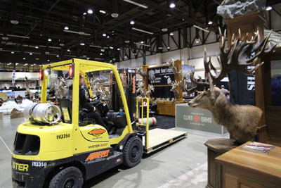 setup forklift