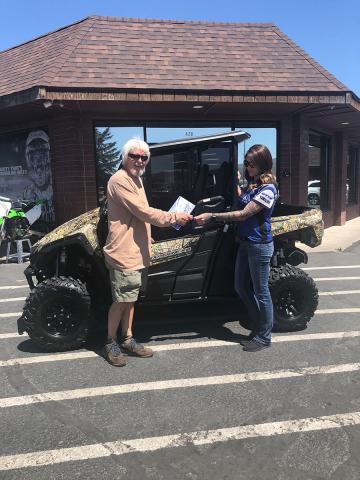 Yamaha Sweepstakes winner Michael Green